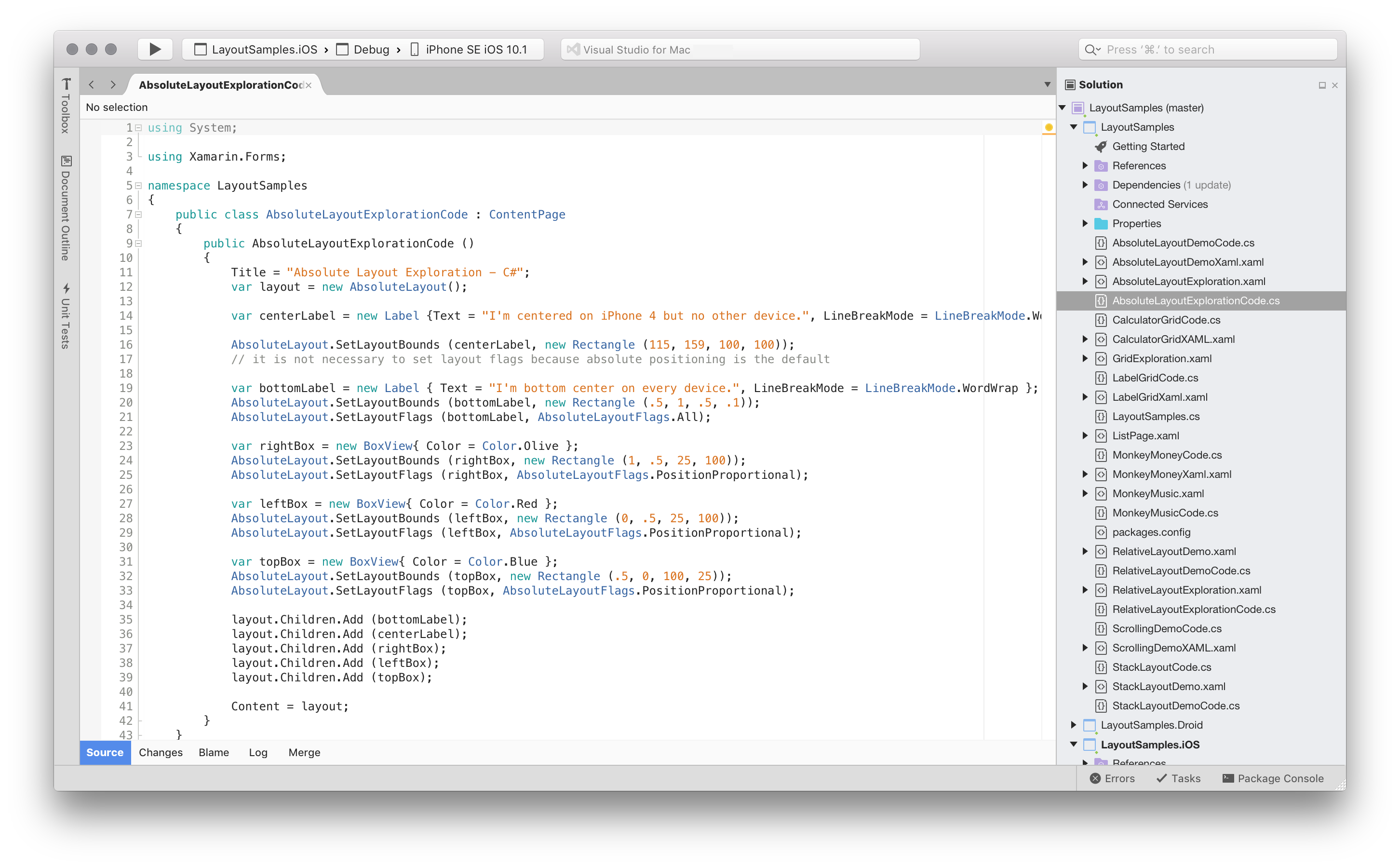 visual studio for mac connect to team project